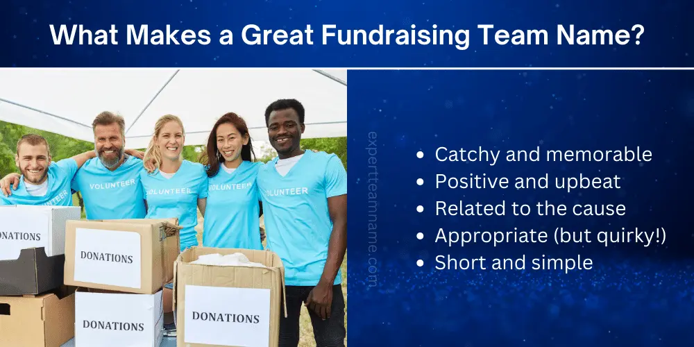 What Makes a Great Fundraising Team Name?
