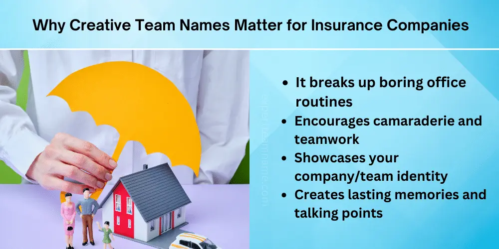 Why Creative Team Names Matter for Insurance Companies