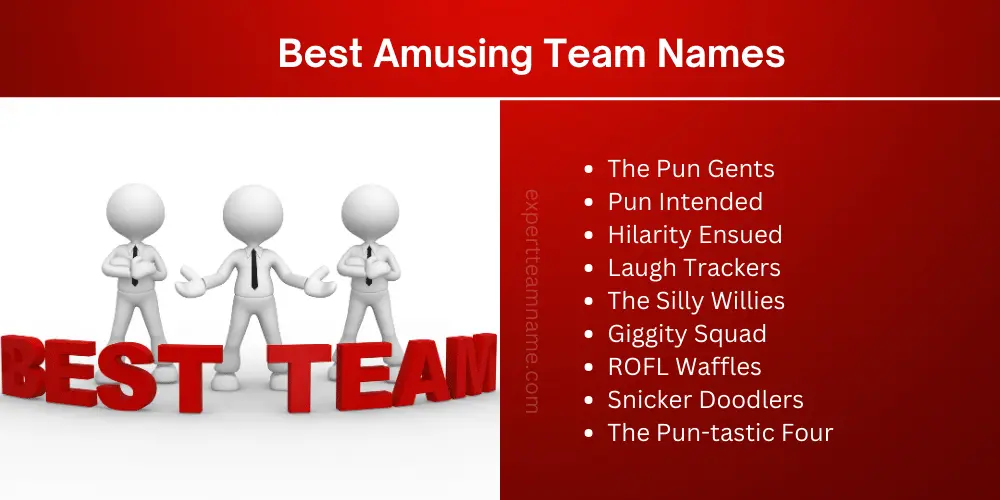 Best Amusing Team Names