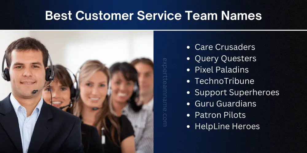 Best Customer Service Team Names