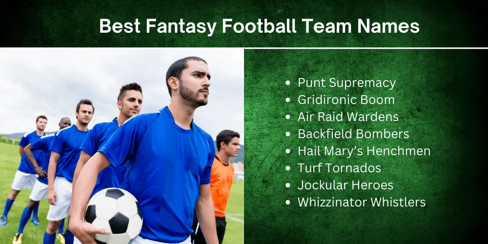 Best Fantasy Football Team Names