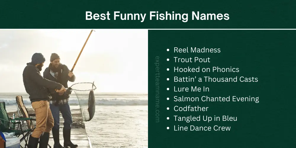 Best Funny Fishing Names