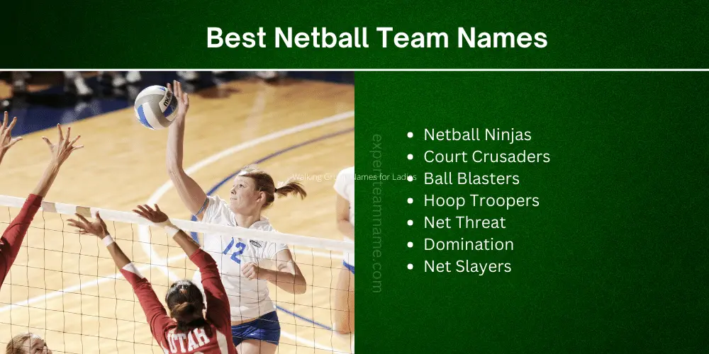 200+ Catchy Netball Team Names: Funny, Unique & Cool Ideas