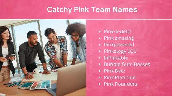 Pink Team Names