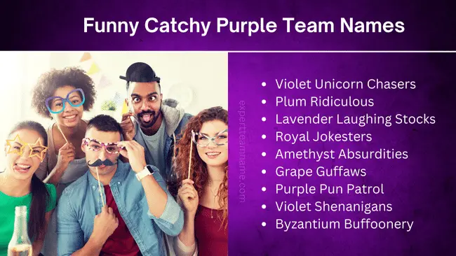 Purple Team Names