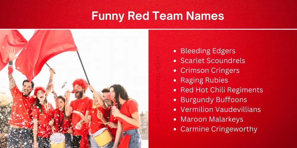 Funny Red Team Names