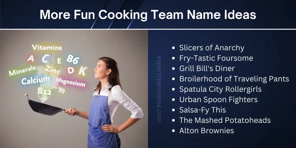 Cooking Team Names