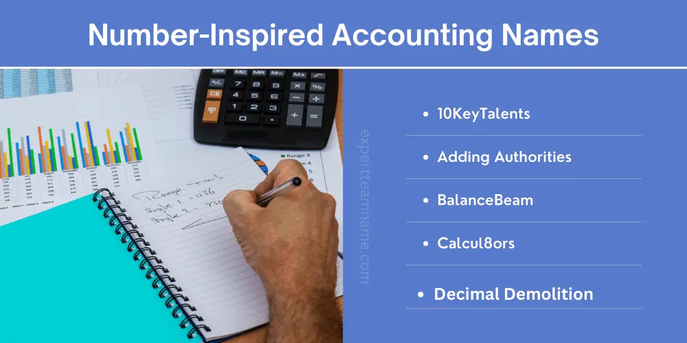 Number-Inspired Accounting Names