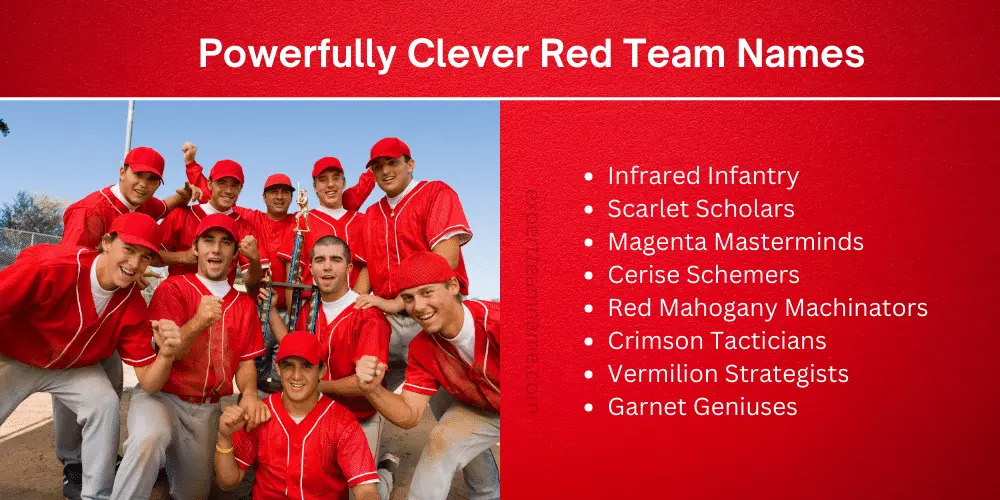 Powerfully Clever Red Team Names