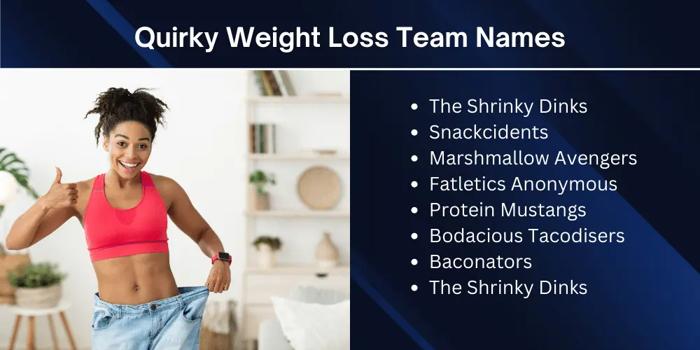 400 Funny & Clever Weight Loss Team Names: Get Motivated!