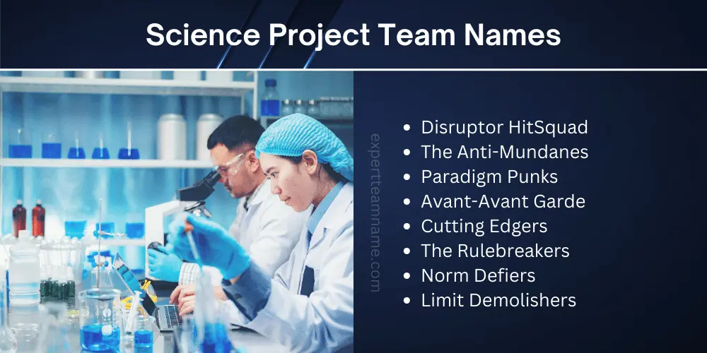 Project Team Names