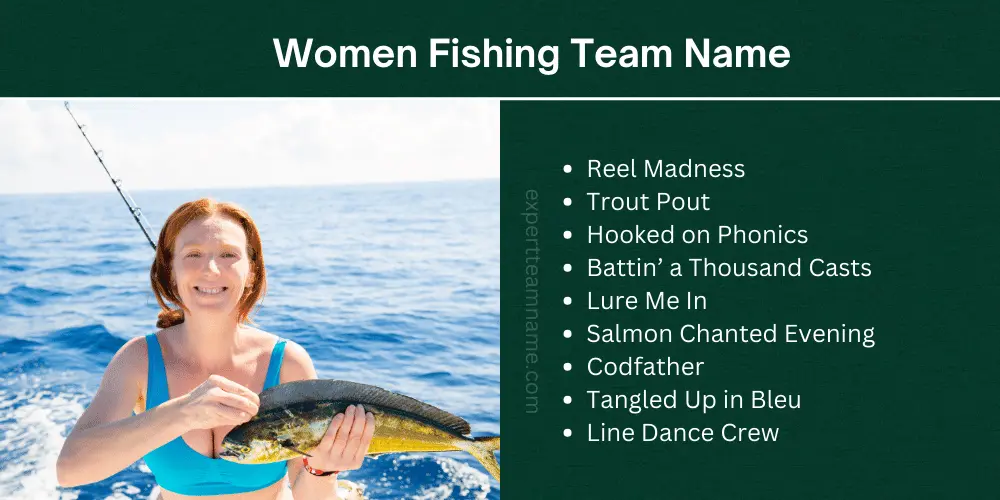 Women Fishing Team Name