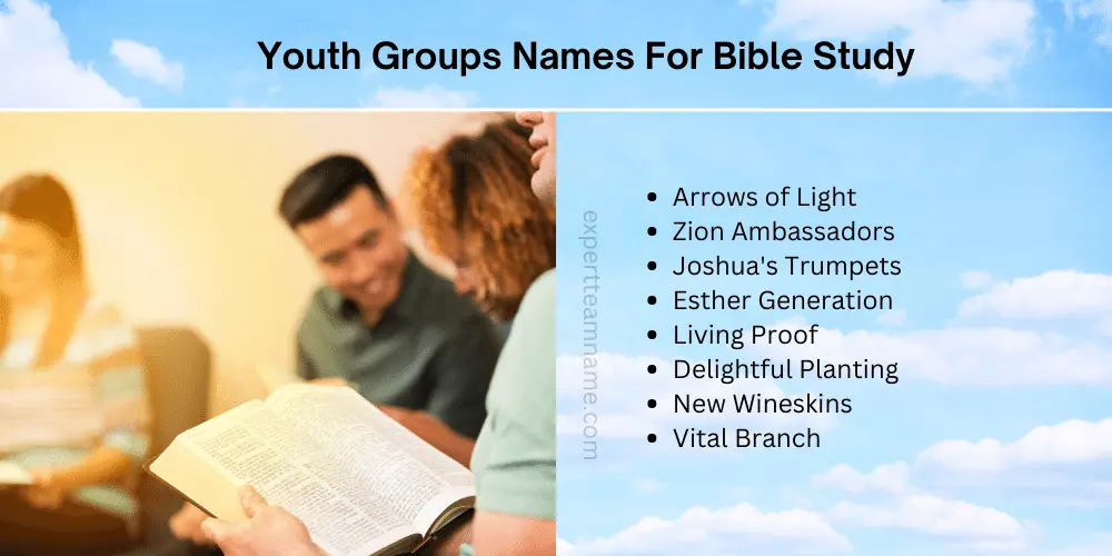 Names for Bible Study Groups