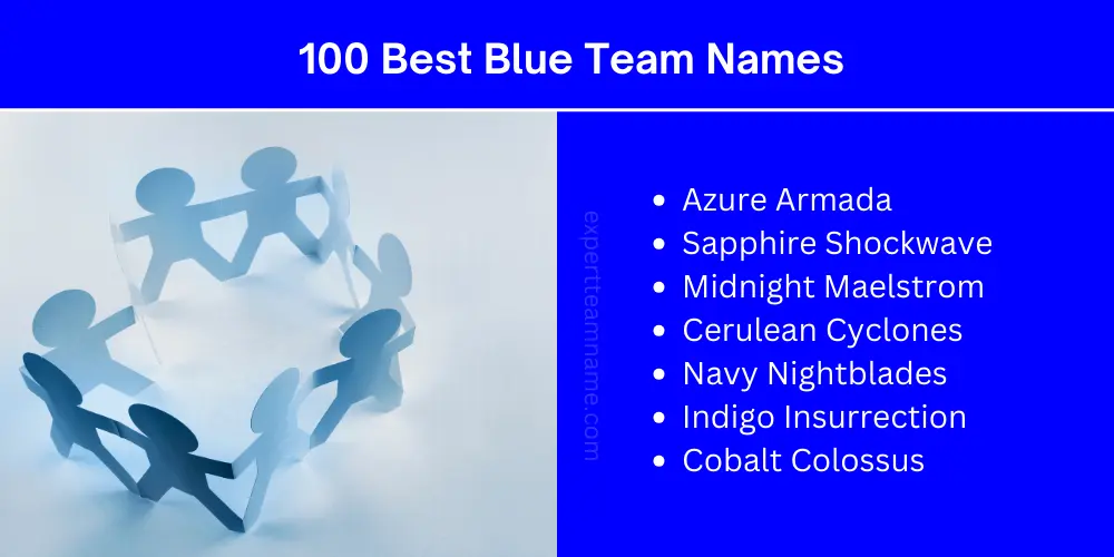 best blue team name