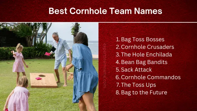 Best Cornhole Team Names