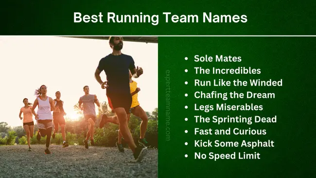 Running Team Names