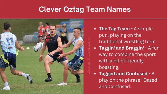 Clever Oztag Team Names