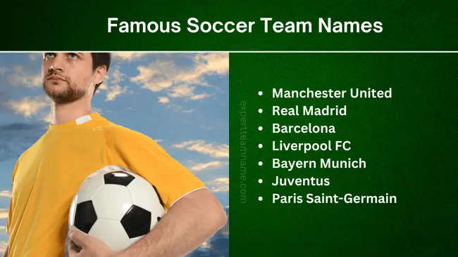 Famous Soccer Team Names