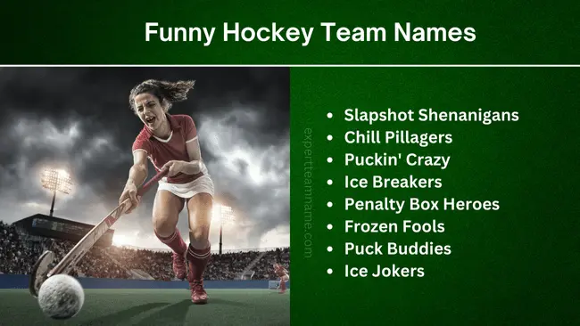 Funny Hockey Team Names