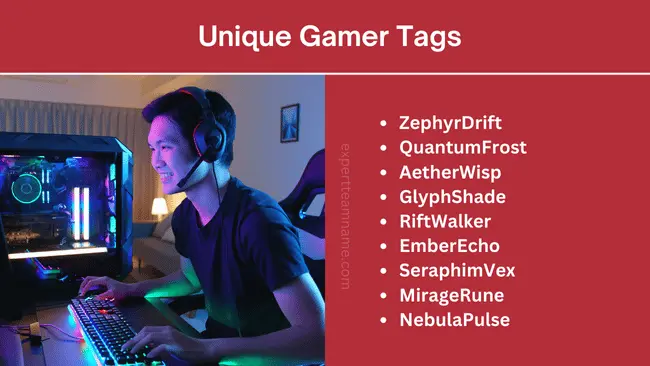 Unique Gamer Tags