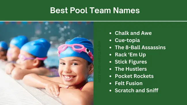 Best Pool Team Names