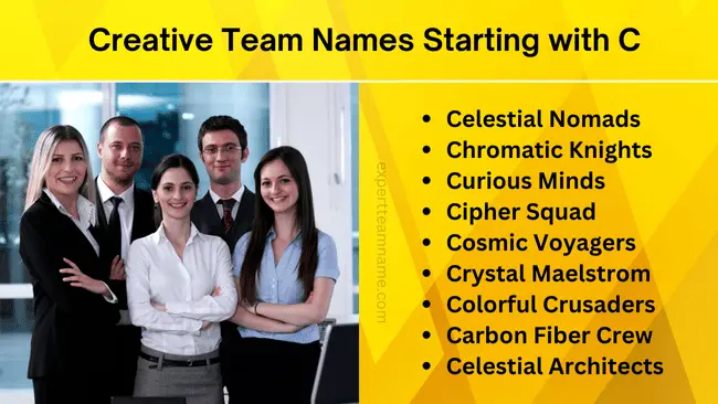 Creative Team Names Starting with C