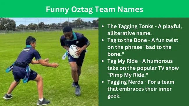 Funny Oztag Team Names