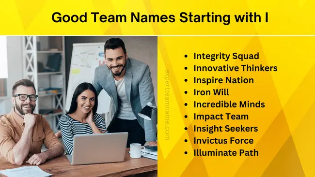 Good Team Names Starting with I