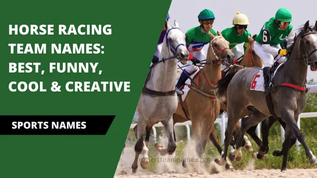 Horse Racing Team Names