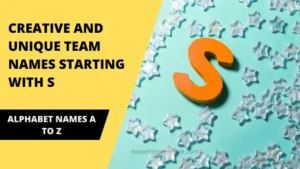 Team Names Starting with S