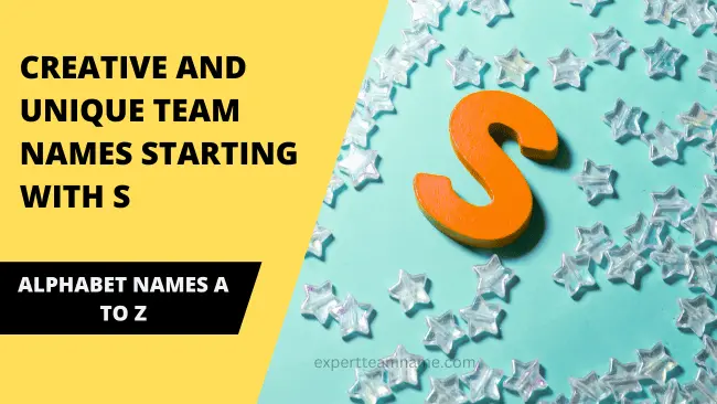 Team Names Starting with S