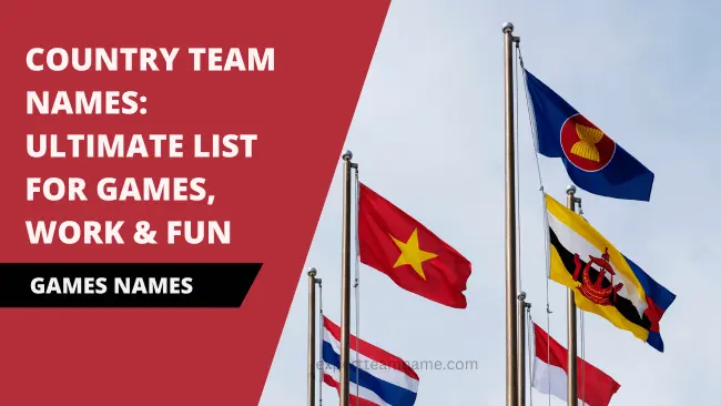 Country Team Names