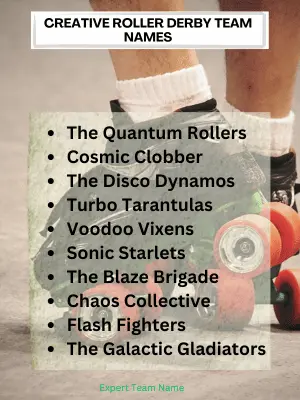 Creative Roller Derby Team Names