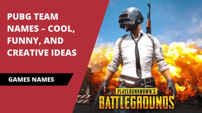 pubg game team name