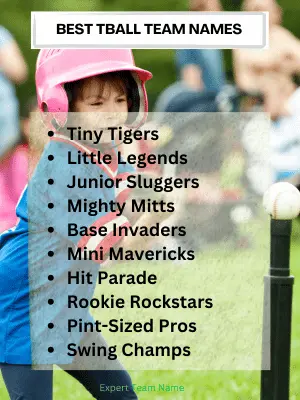 Best Tball Team Names