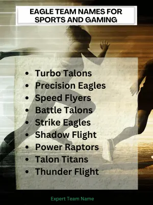 Eagle Team Names for Sports and Gaming