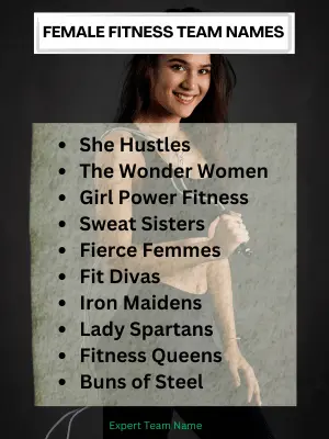 Female Fitness Team Names