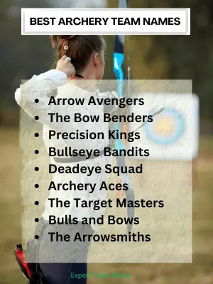 Best Archery Team Names