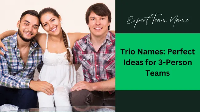 Trio Names