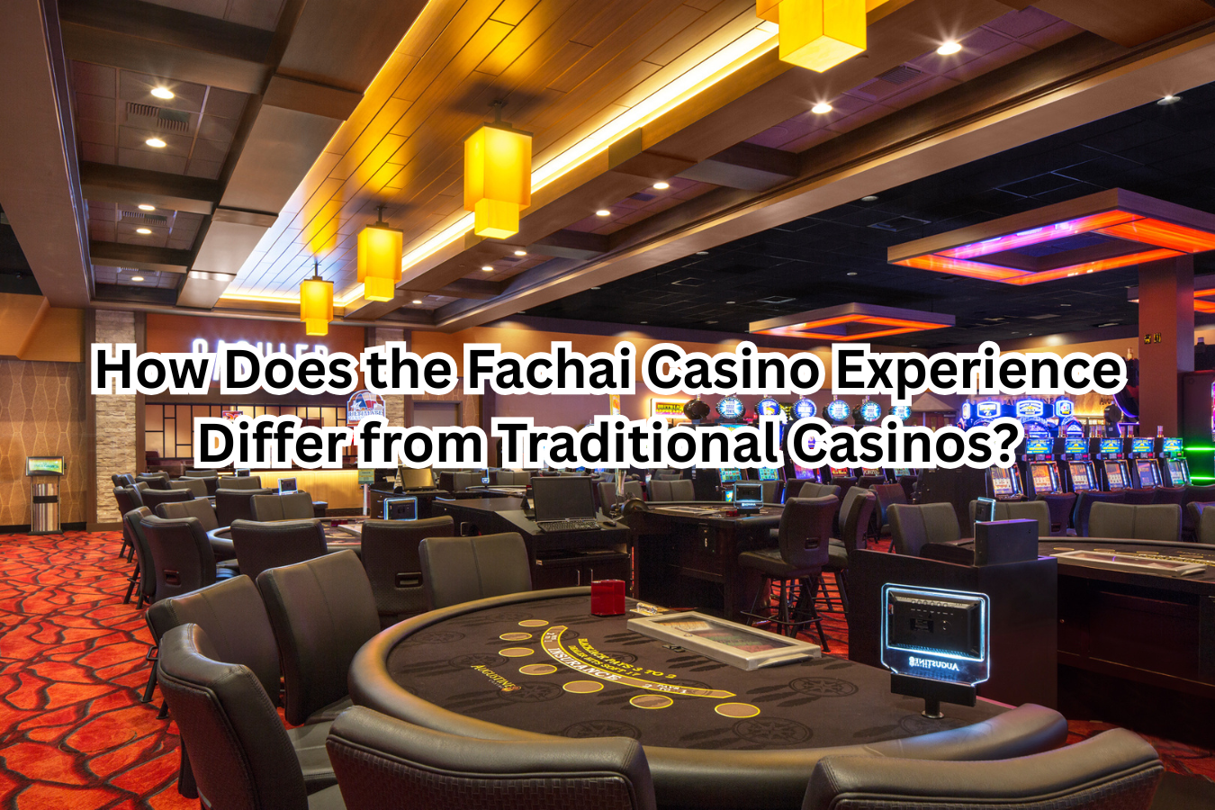 How Does the Fachai Casino Experience Differ from Traditional Casinos? 1